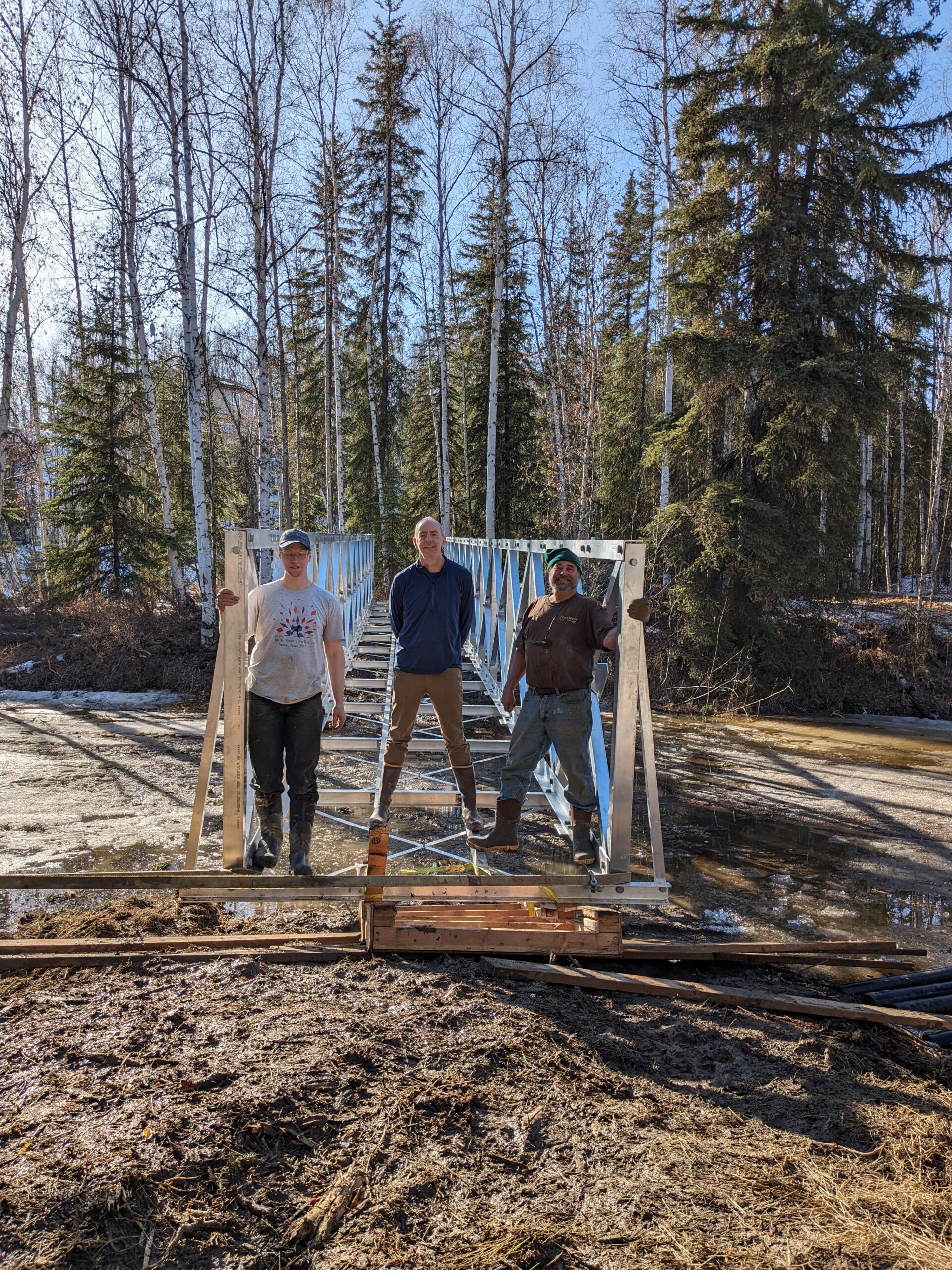 Bridge #2 in Place!